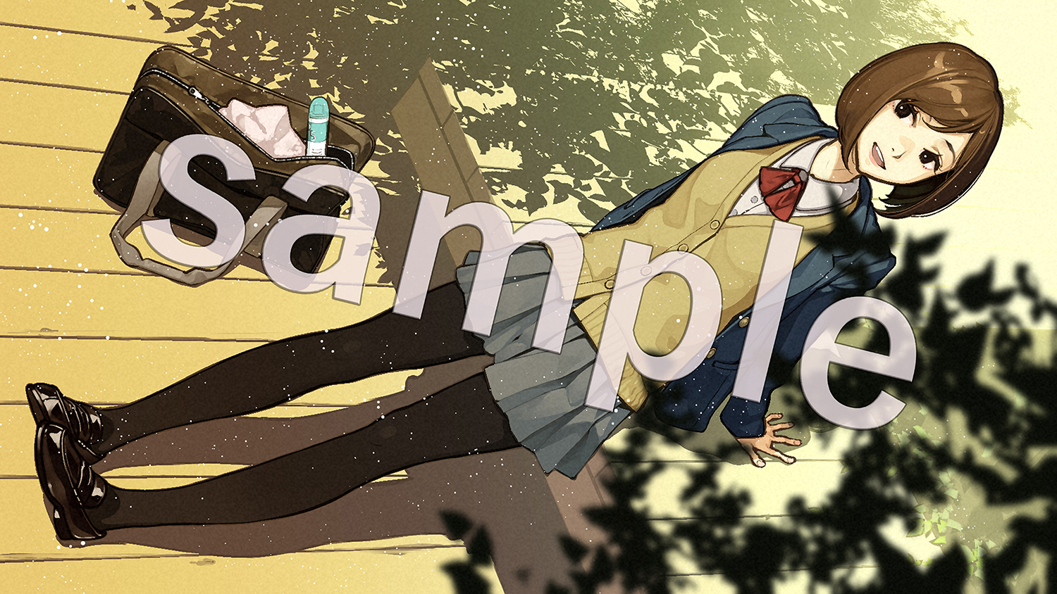 みるタイツ B5アクリルボード [左]