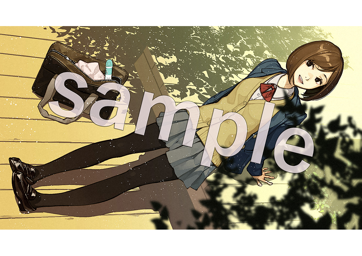 みるタイツ B5アクリルボード [左]