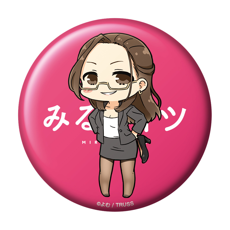 缶バッジ　ユイコA