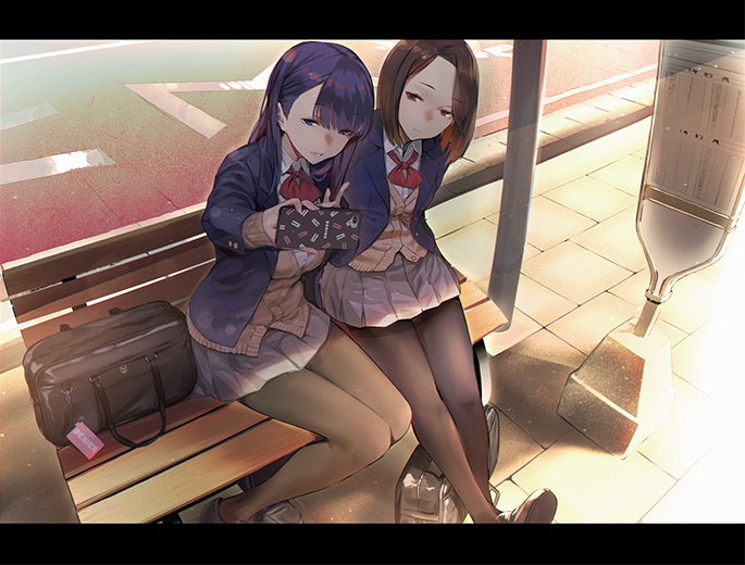 みるタイツ B2タペストリー[AF_KURO]